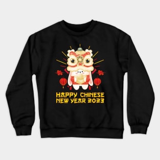 Good Luck Zodiac Happy Chinese New Year of the Rabbit 2023 Crewneck Sweatshirt